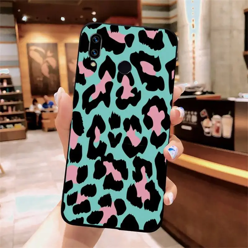 

Tiger Leopard Print pattern Phone Case For Xiaomi Redmi note 7 8 9 t k30 max3 9 s 10 pro lite