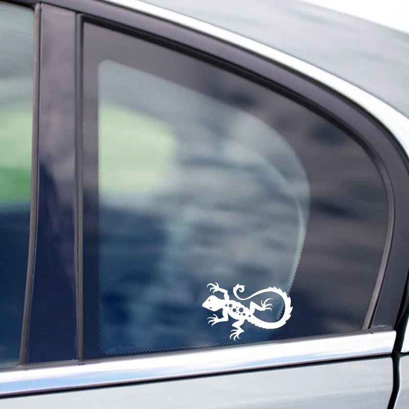 Забавный рептилий бородатый декор в виде дракона для Авто/бампера/окна виниловая