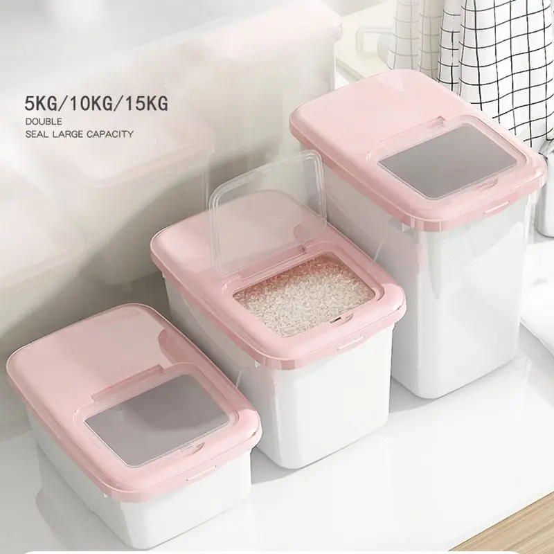 Скандинавский пластиковый диспенсер для зерновых растений ящик хранения