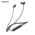 Wavefun Flex 3 Bluetooth наушники 24-битный aptX HD AAC Беспроводной наушники с шейным 30 часов музыки 10 мм Титан Динамик наушники - фото