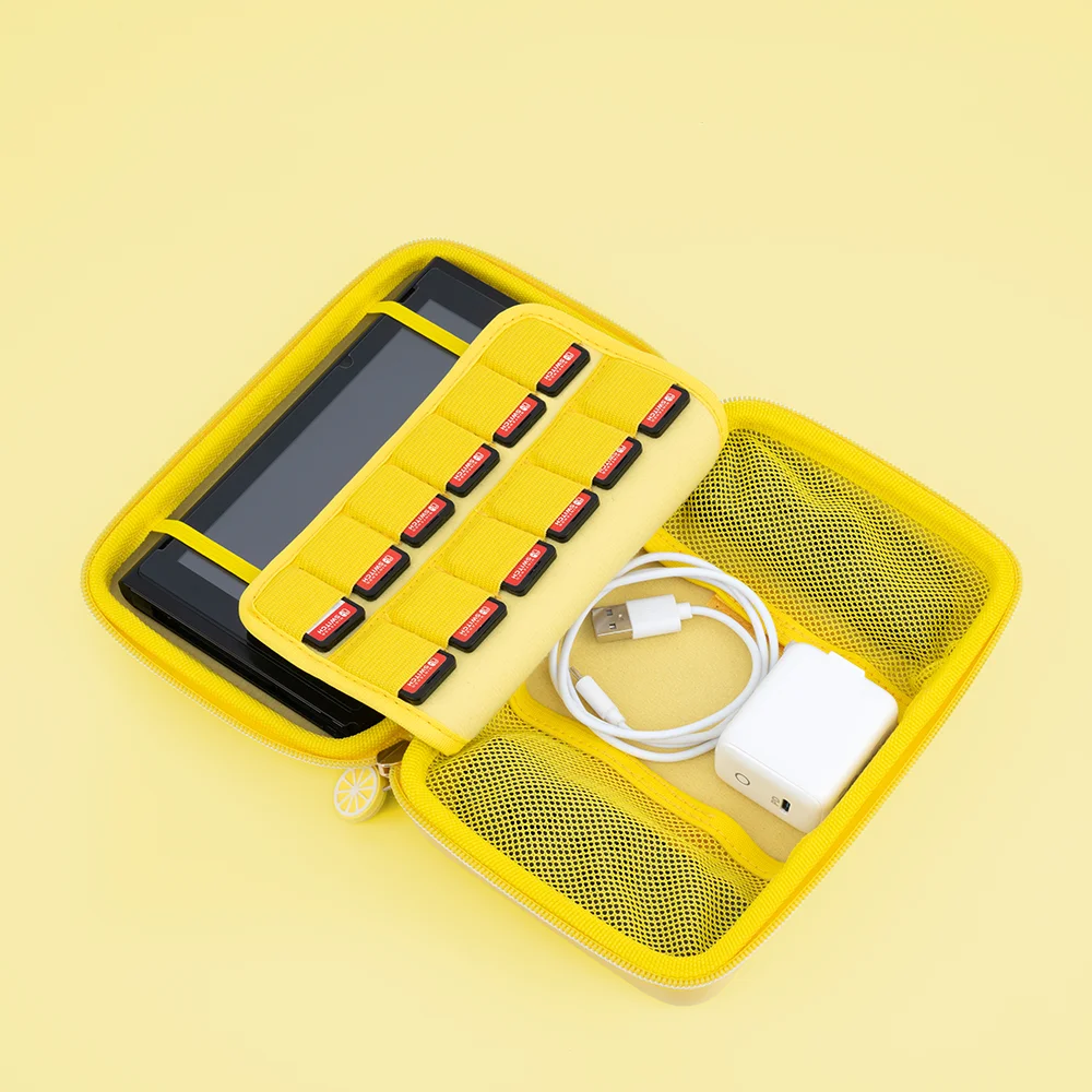 Милый чехол для хранения лимонов Nintendo Switch портативная дорожная сумка переноски