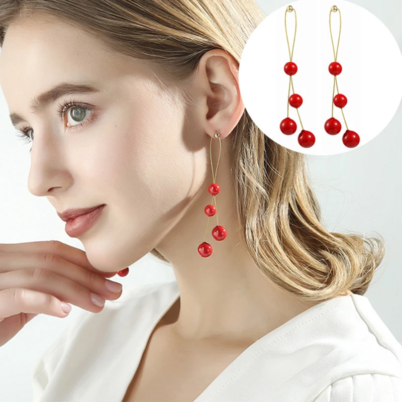 Женские серьги XIYANIKE 2019 элегантные свадебные ювелирные изделия жемчужные