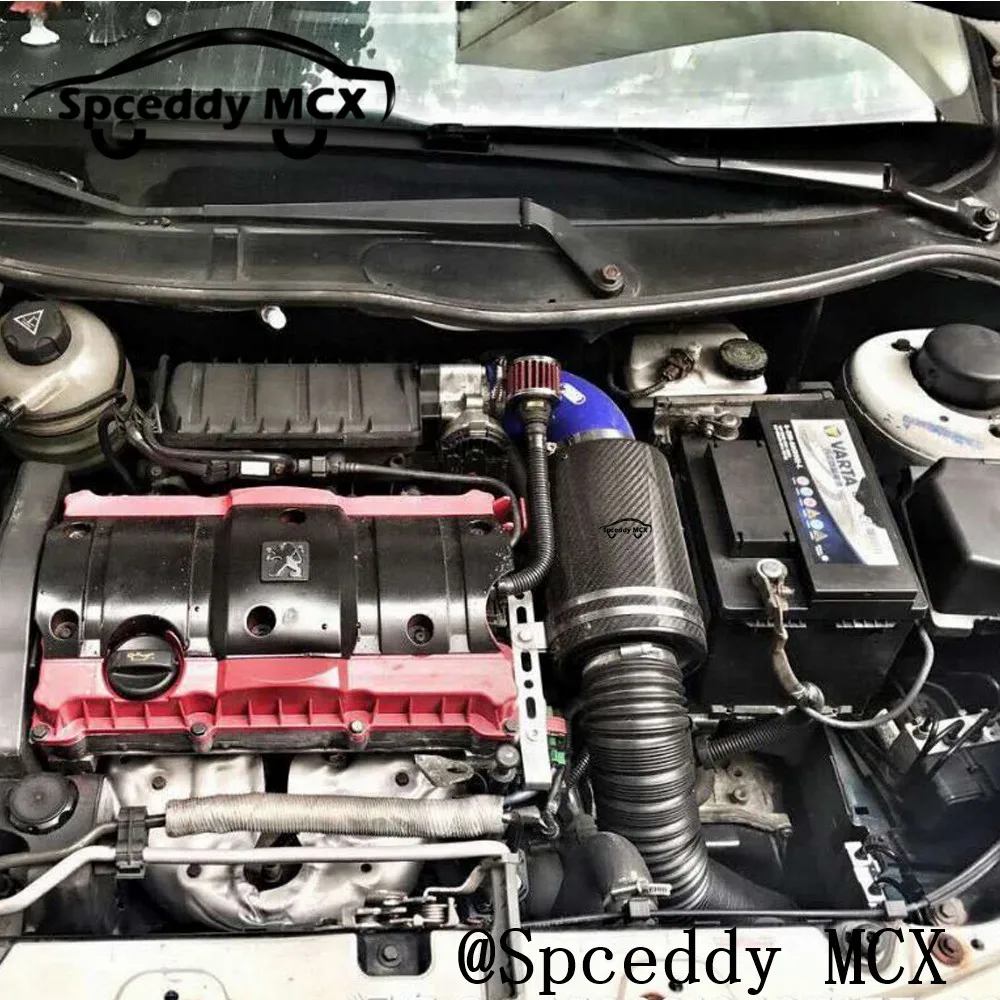 Комплект впускных фильтров холодного воздуха из углеродного волокна для