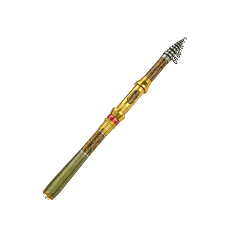 

Mini Carbon Fiber Telescopic Fishing Rod Portable Rotating Fishing Rod Travel Fishing Rod 1.8m 2.1m 2.4m 2.7m 3.0m