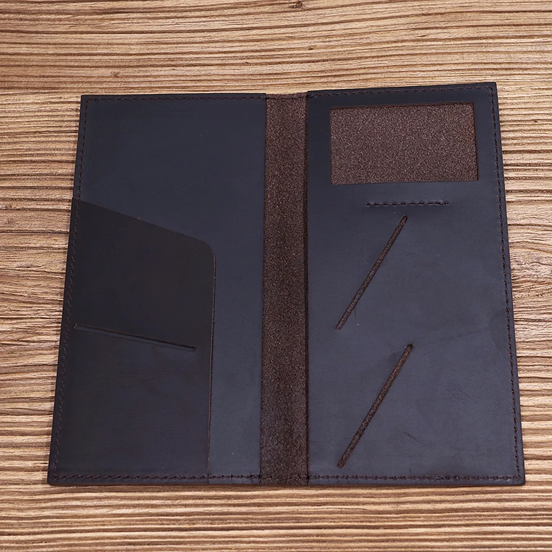 Мужской Длинный кошелек из 2021 натуральной кожи с отделением для карт | Багаж и