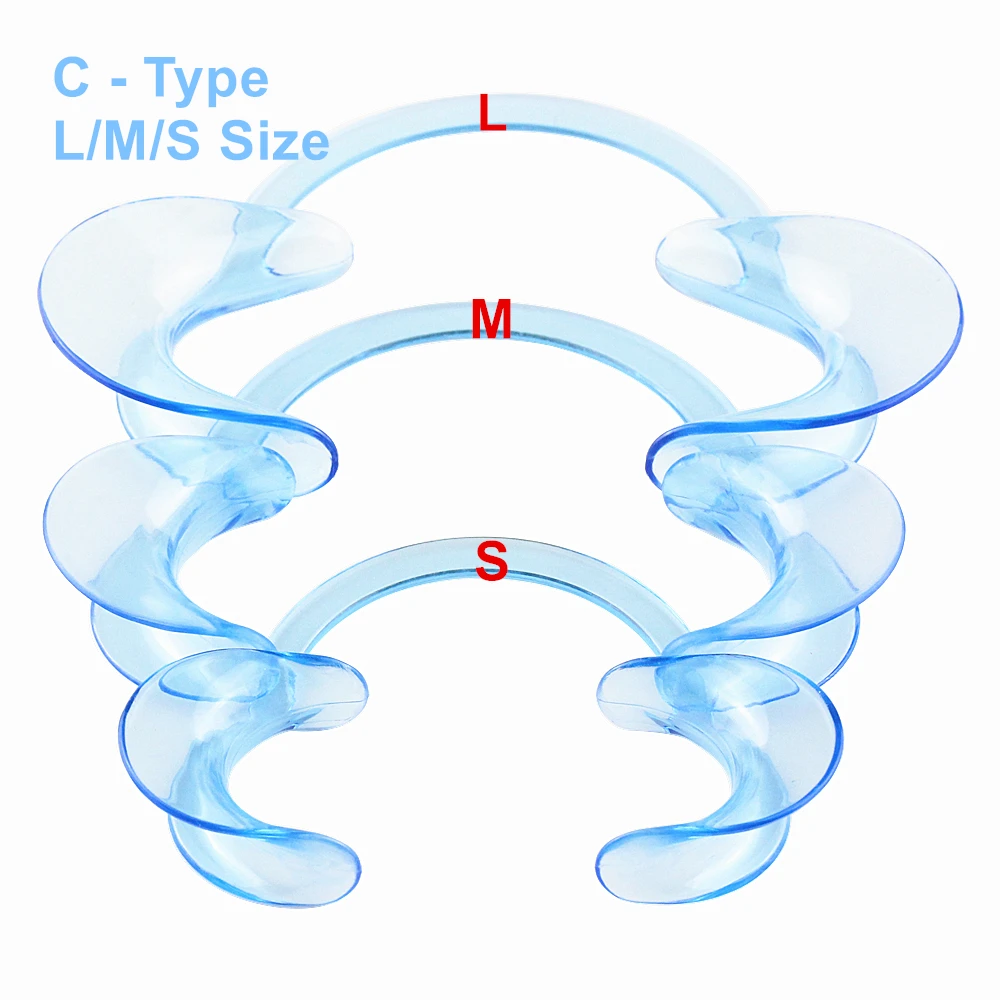 3 шт. стоматологический реквизит для открывания рта C-образный кляп