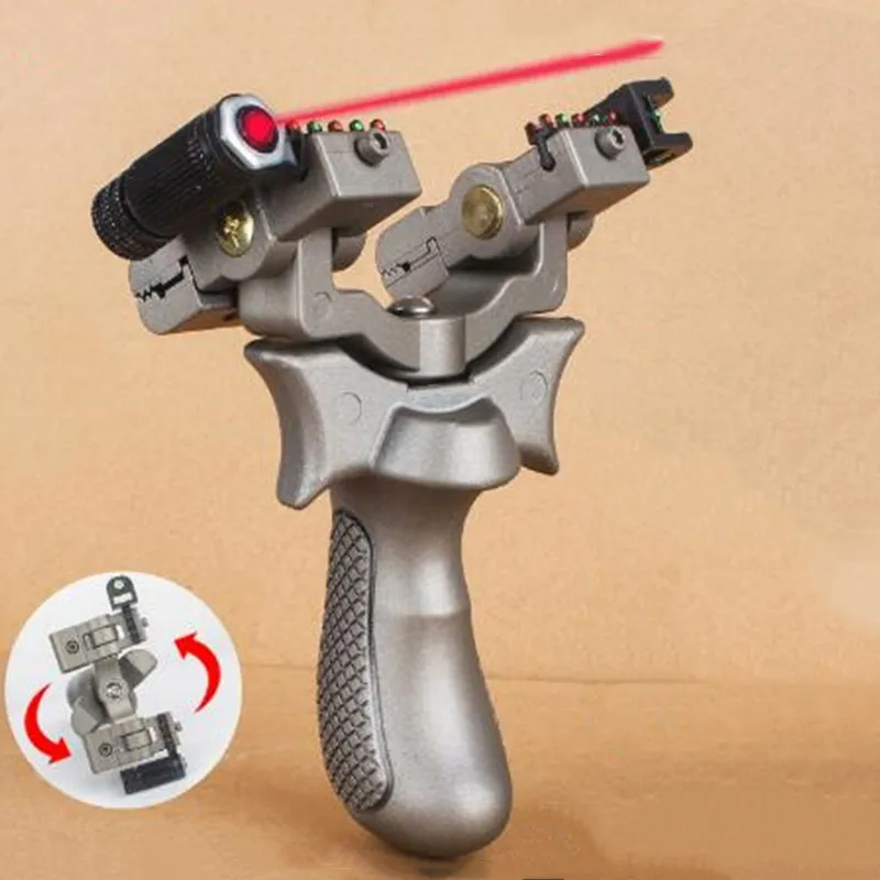 Высококачественная полимерная Рогатка для охоты лазерный прицел Высокая