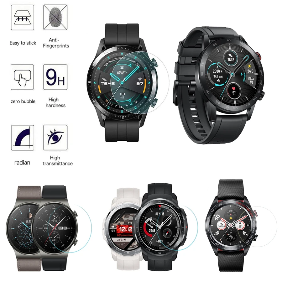 

Защитное стекло для Huawei Watch GT 2, 42 мм, 46 мм, GT2 Pro, Honor Watch, GS pro