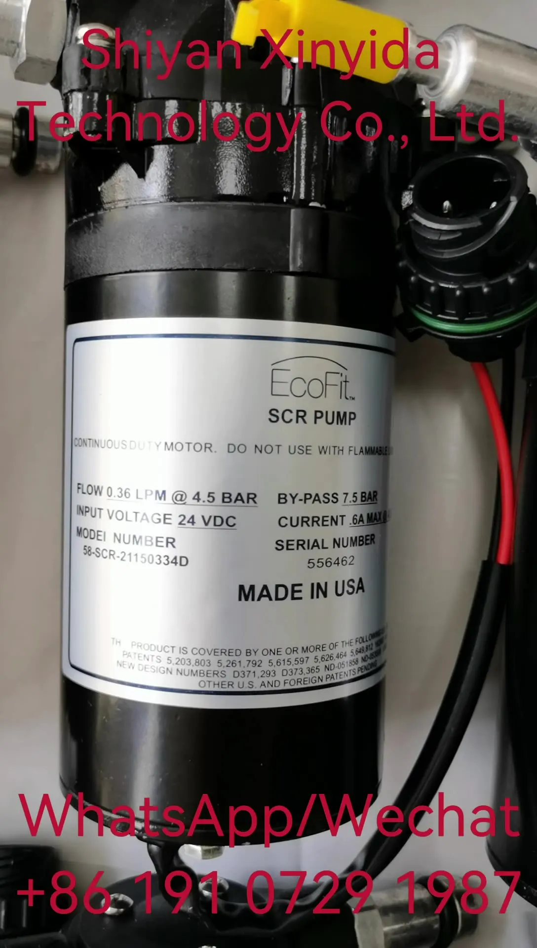 

XINYIDA Advantage supply SCR parts 556462 21150334D A0001530294 моторный насос