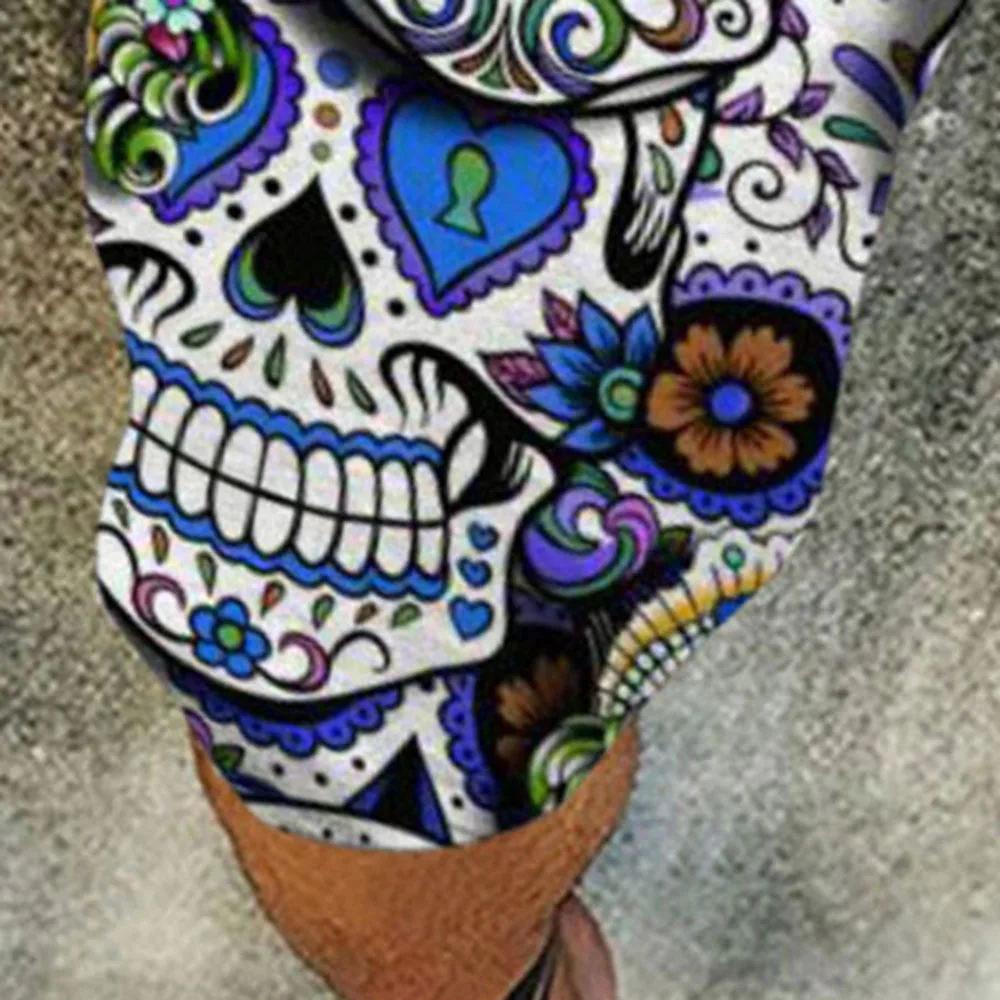 

2021 Summer New Printing Casual Mid Waist Tight Men's Casual Pants Fashion Sandy Beach Europe America Loose Popular