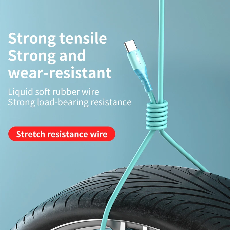 5A Fast Chargeing Micro USB Type C Cable For Samsung S20 S9 Xiaomi Huawei P30 Pro 0.25/1/1.5/2m Mobile Phone Wire Charging cable