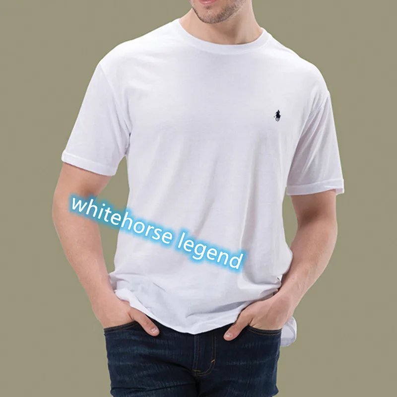 Solid Color Small Horse T-Shirt Ralp Polo Men Short Sleeve Men's Tops Tees Hombre Homme Masculine Pony T Shirts | Мужская одежда
