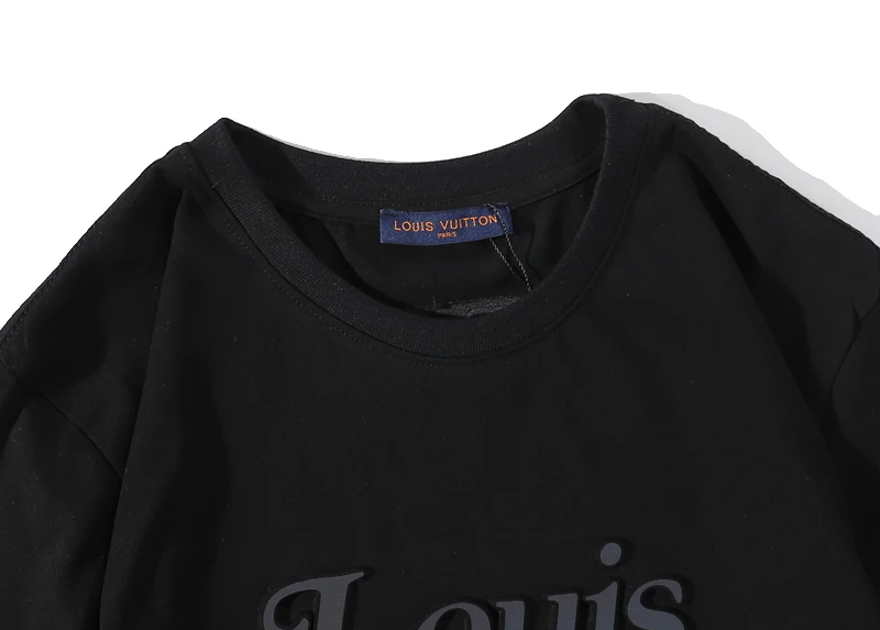 

2021 summer new Korean version of short-sleeved letters net red tide half-sleeved shirt women's cotton T-shirt men
