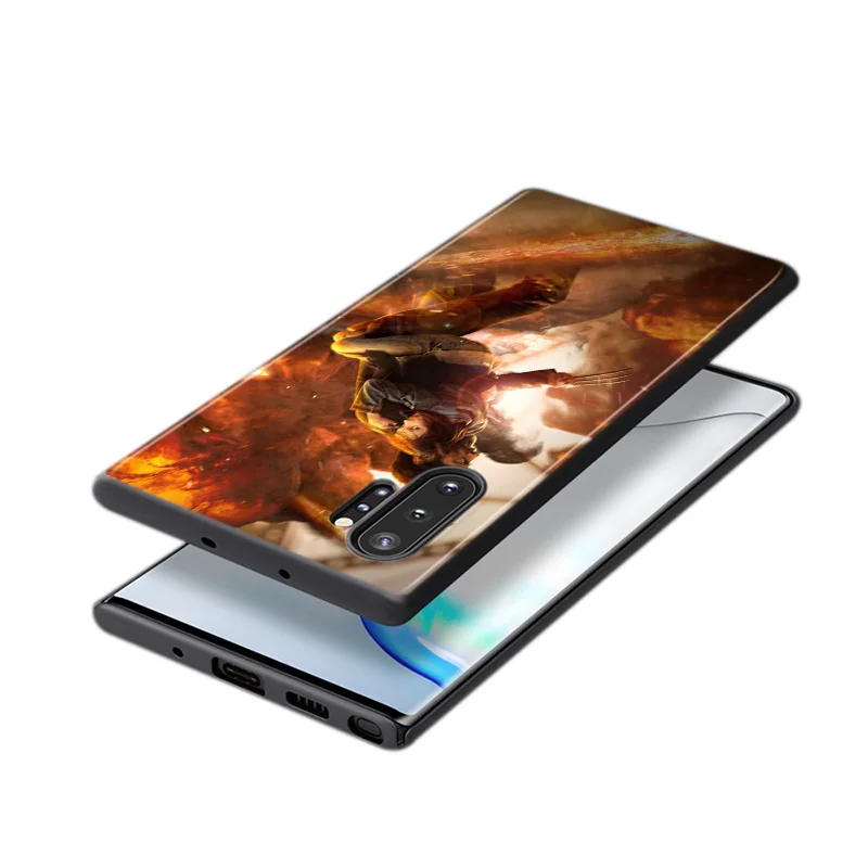 

Marvel Avengers Super Hero Wolverine For Samsung Galaxy S21 S20 FE Ultra S10 Lite S9 S8 Plus S7 S6 TPU Silicone Black Phone Case