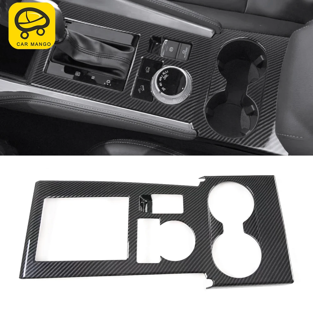 CarMango for Mitsubishi Pajero Sport 2020-2021 Car Accessories Gear Shift Panel Frame Trim Cover Sticker Interior Decoration CarMango for Mitsubishi Pajero Sport 2020-2021 Car Accessories Gear Shift Panel Frame Trim Cover Sticker Interior Decoration