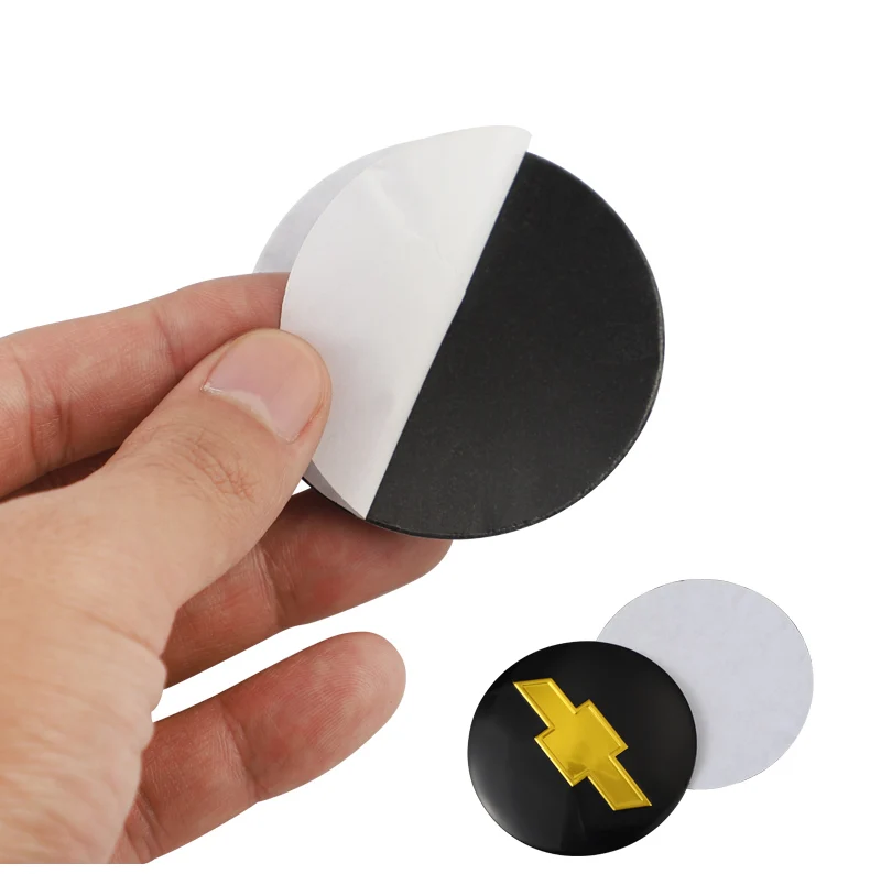 4Pcs Car Wheel Center Cap Emblem Sticker For Chevrolet Equinox Silverado Trailblazer Bolt Cruze Captiva Spark Tahoe Z71 Aveo SS |