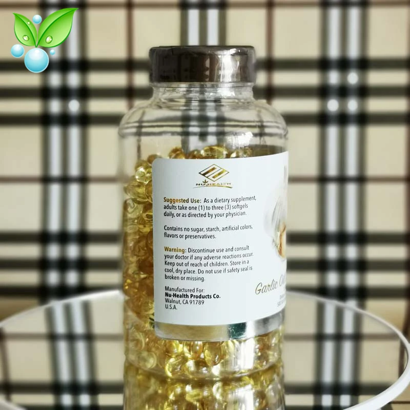 Капсулы с чесночным маслом капсулы и мягким гелем чесноком эфирным