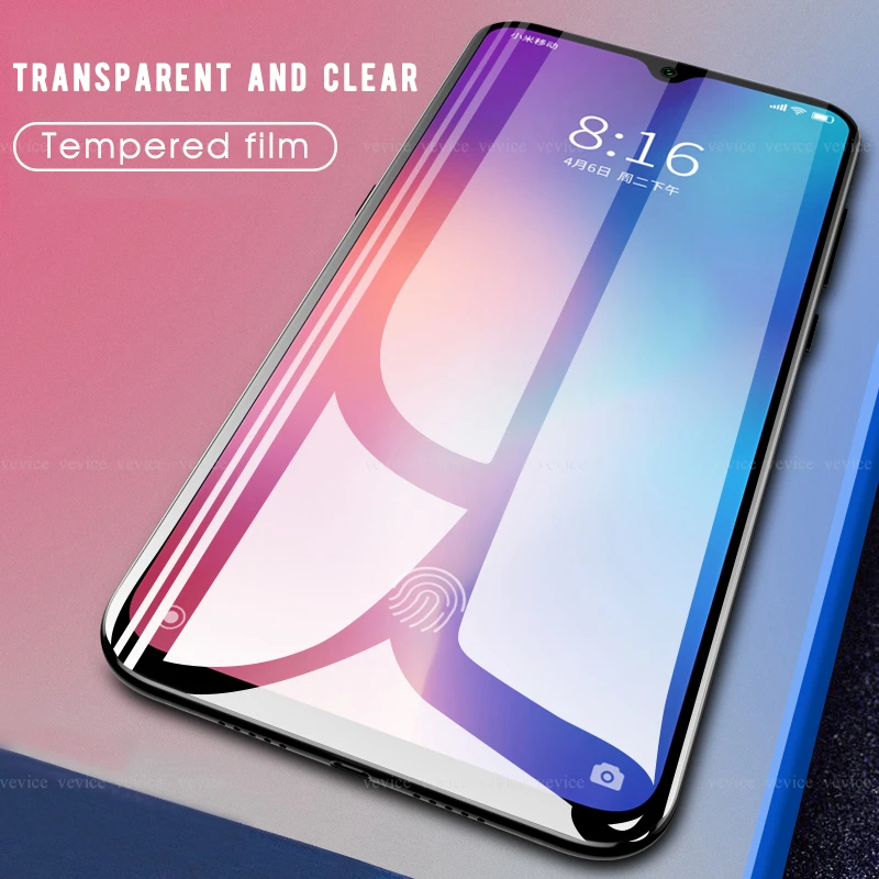 HD Anti-scratch Tempered Film For Xiaomi Mix 2s MI 8se 9se Screen Protector Explosion-proof Glass RXiaomi 9 8 SE mix2s | Мобильные
