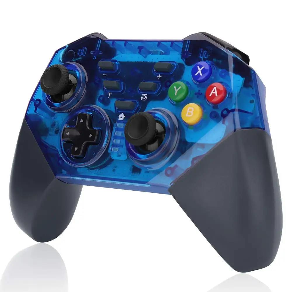 

New Wireless For Switch Pro Controller, Support:Gyro Motion Controls Shock Great for Nintendo Switch/Splatoon 2/Star Allie games