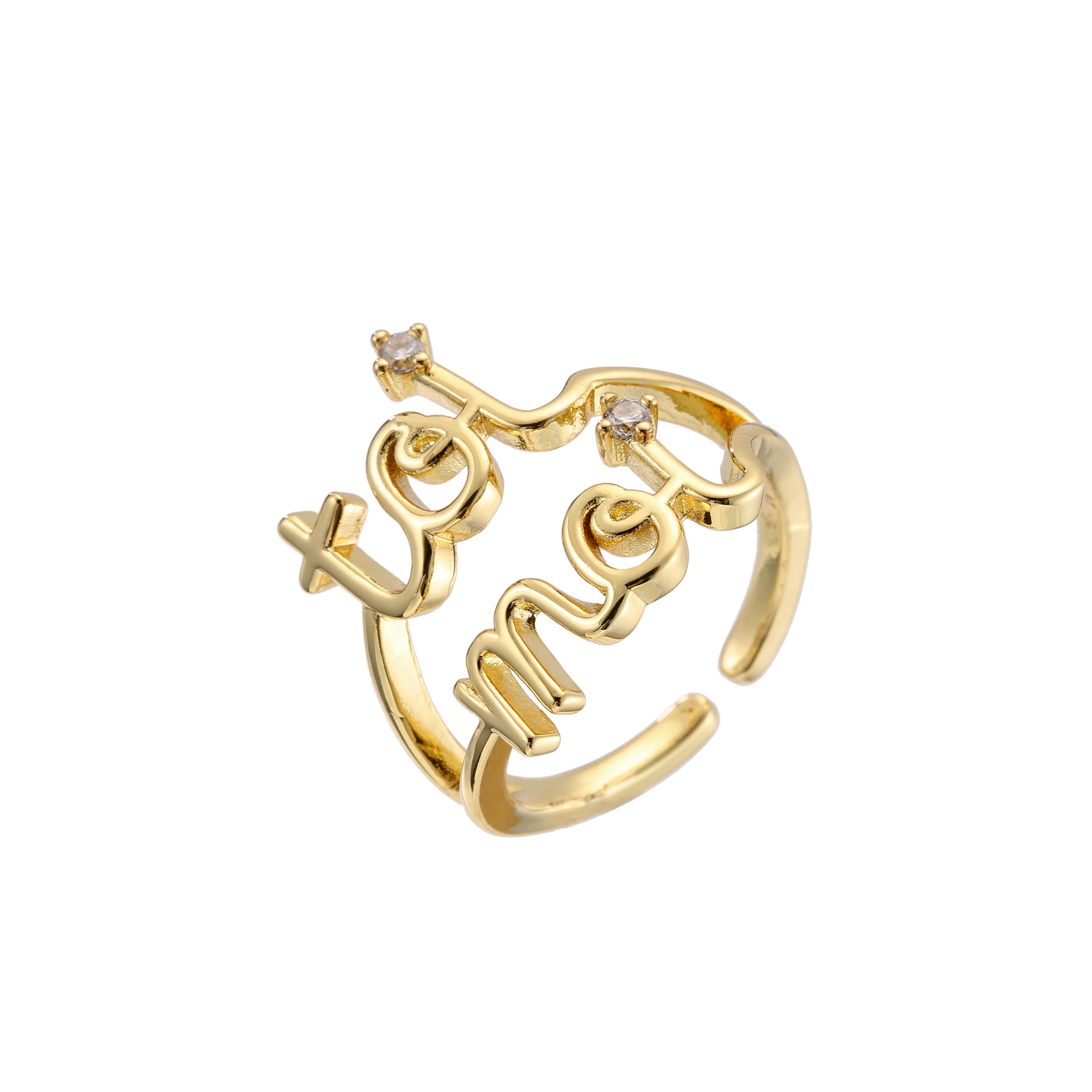 

HECHENG,Toi Et Moi Statement Ring ,Zircon CZ Women Jewelry,Fashion 2021,TOI MOI Ring