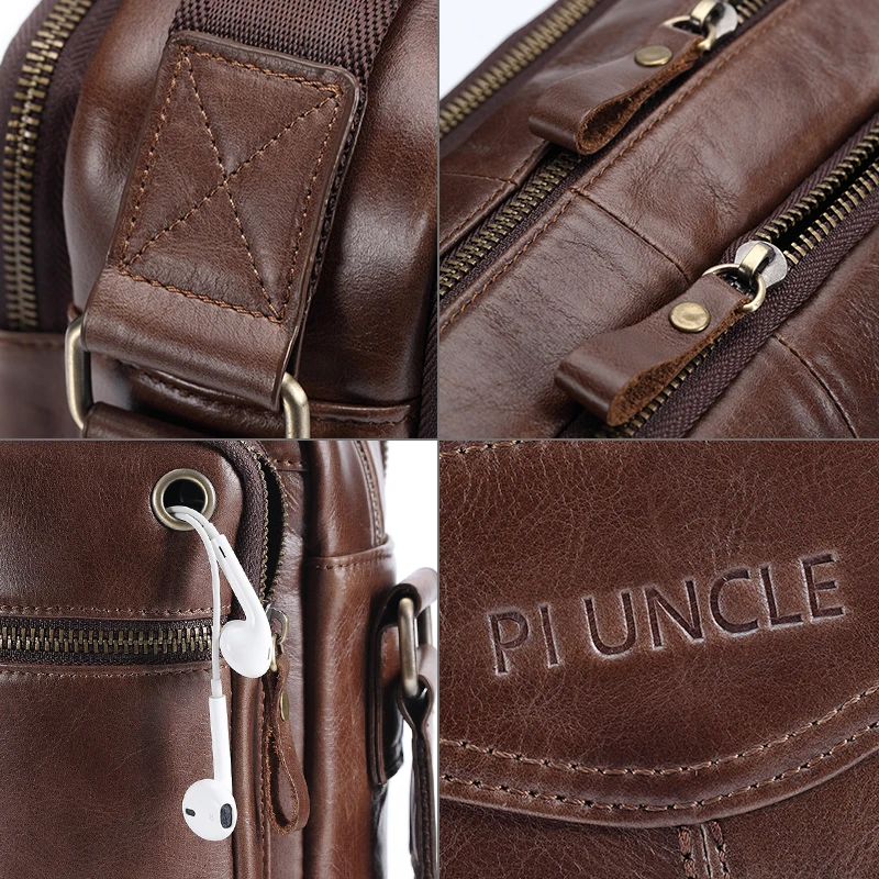 Брендовые дизайнерские мужские сумки бренда pieleven из 100% натуральной кожи сумка