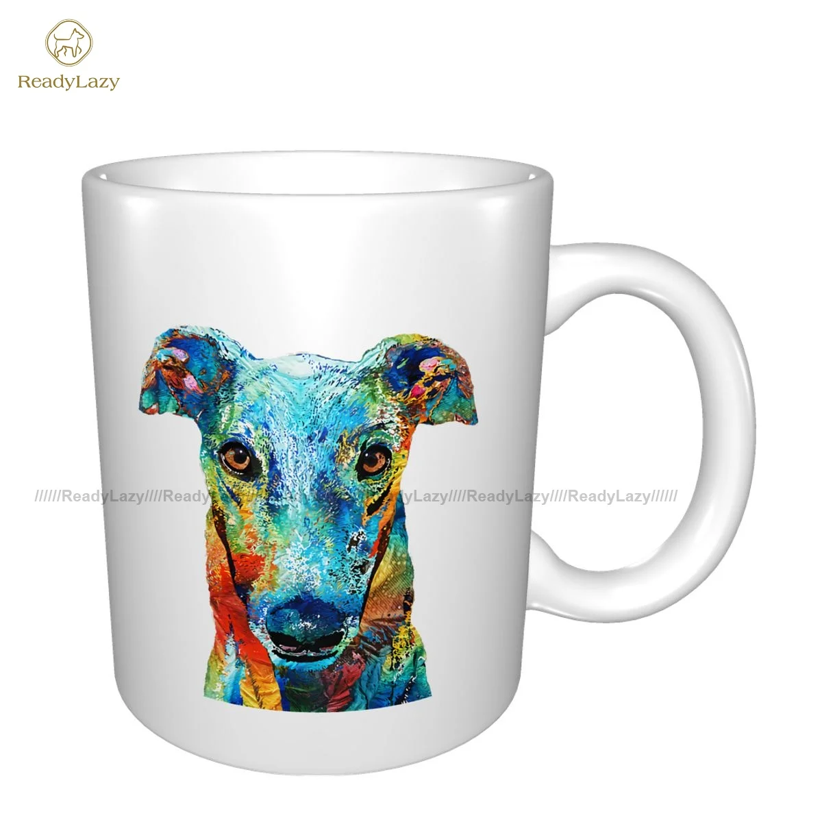 

Кружка Greyhound, креативная Милая кружка, фарфоровые подарочные чашки