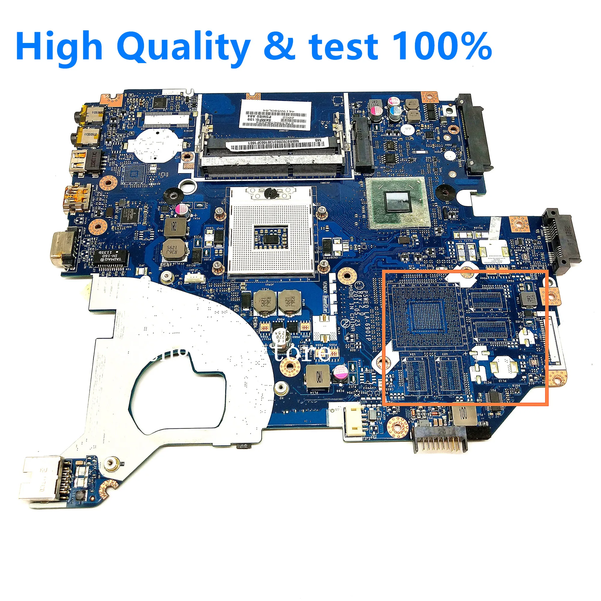 Материнская плата для ноутбука ACER Aspire 5750 5750G 5755 5755G материнская P5WE0 LA