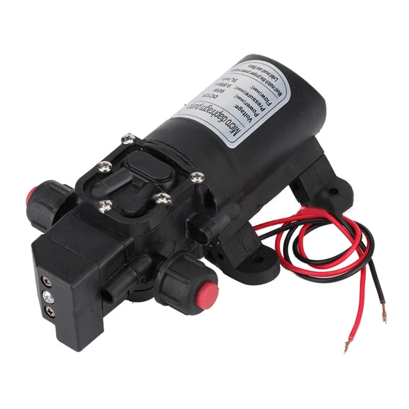 

12V 60W Micro Diaphragm Pump Electric Fresh Water Pressure Pump Self-priming Water Pump Capable of Being Run Dry N1HF