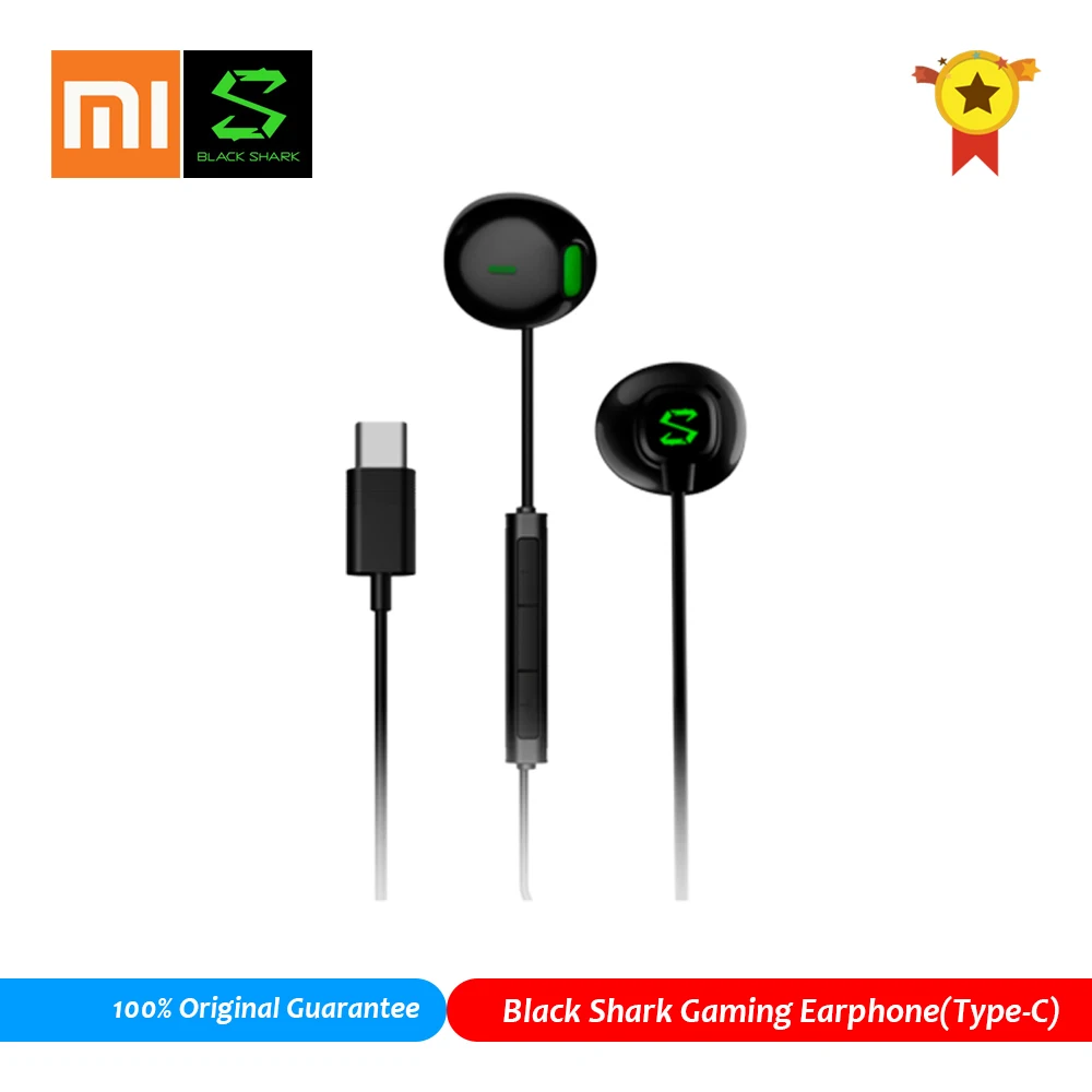 Игровые наушники Black Shark (Type C)| Наушники типа c с микрофоном для SAMSUNG Galaxy note10 S10 Xiaomi mi