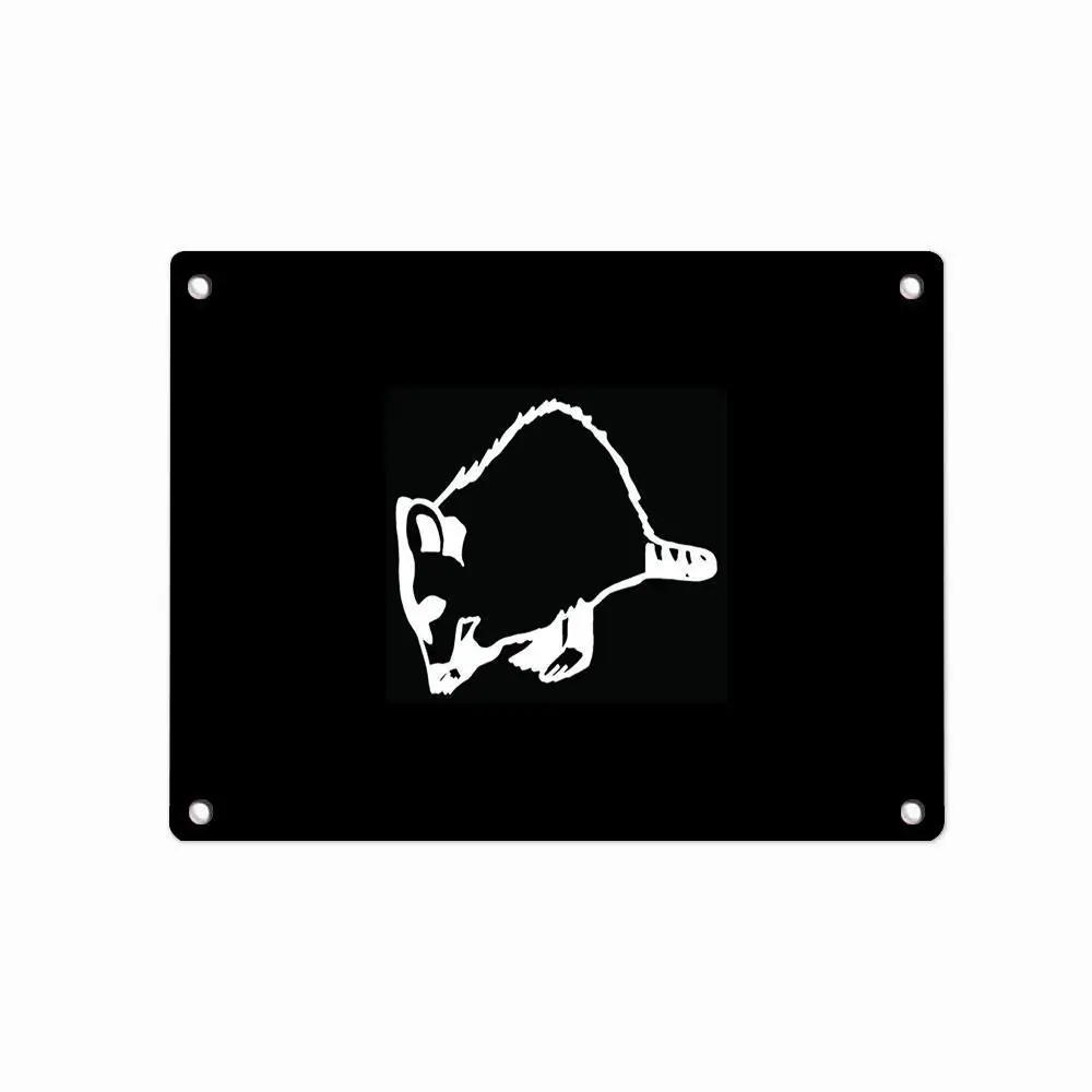 

SLALL Baby Raccoon Retro Street Sign Household Metal Tin Sign Bar Cafe Car Motorcycle Garage Decoration