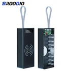 16*18650 PD QC3.0 USB 10 Вт сварочный контейнер для хранения аккумуляторов быстрая Беспроводная зарядка сделай сам чехол для внешнего аккумулятора 18650 Коробка для держателя аккумулятора