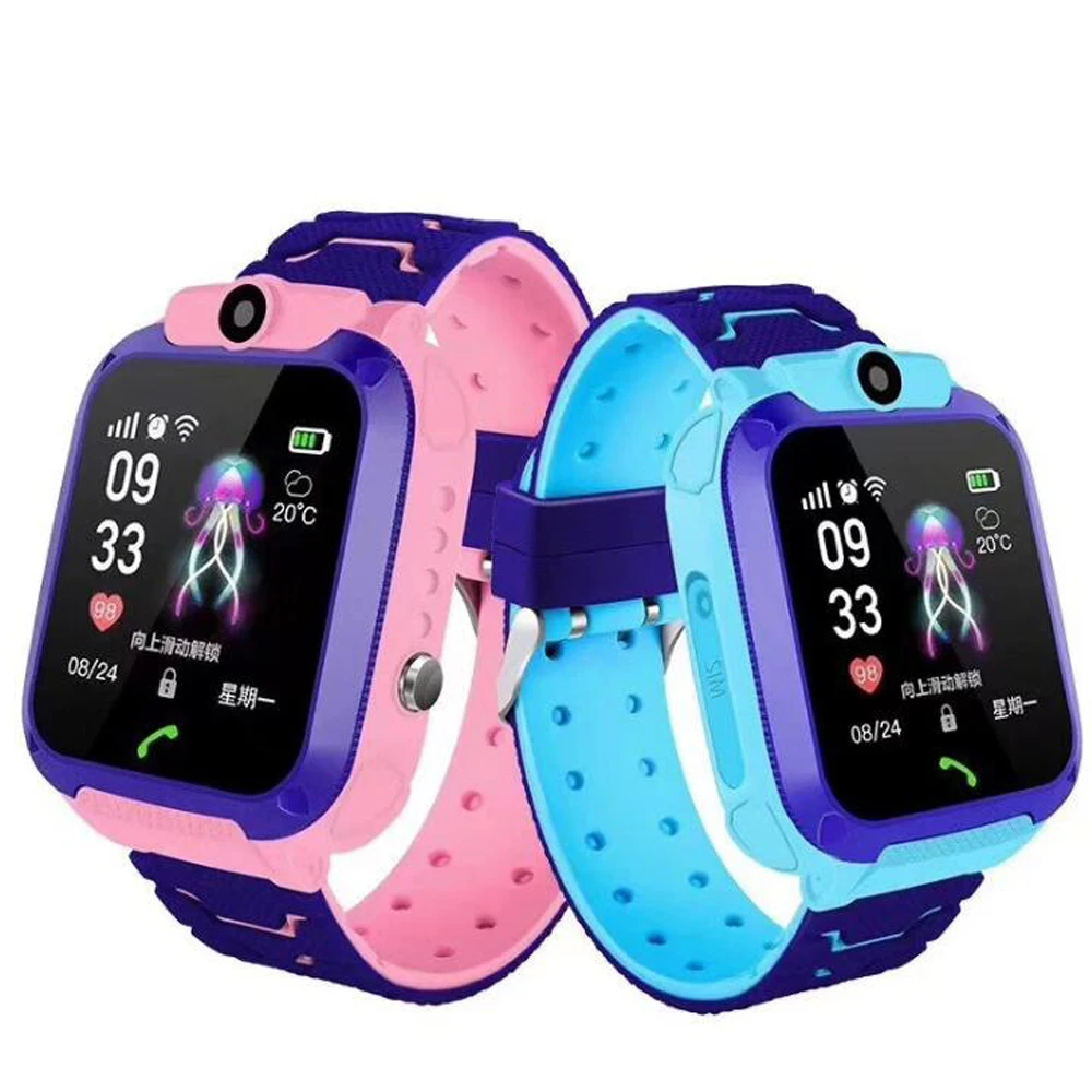 Q12 Смарт-часы Детские IP67 водонепроницаемые сенсорные LBS позиционные