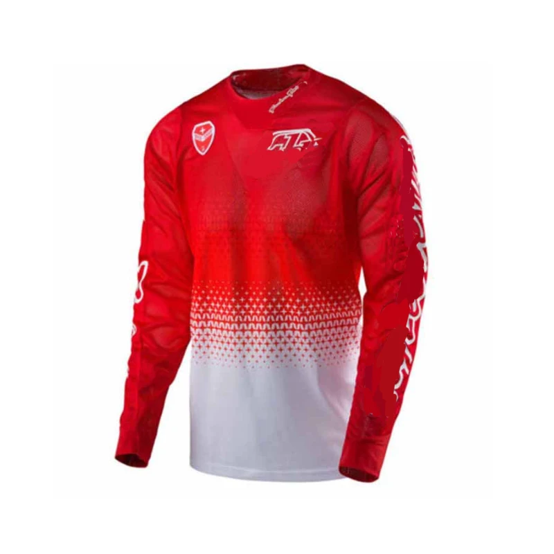 

2021 Motorcycle Bike Team Downhill Jersey MTB Offroad MX Bicycle Locomotive Shirt Cross Country Mountain Bike Cycling Jersey