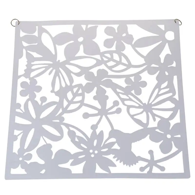 Мода 4 шт. бабочка птица цветок подвесной экран разделительная панель украшение