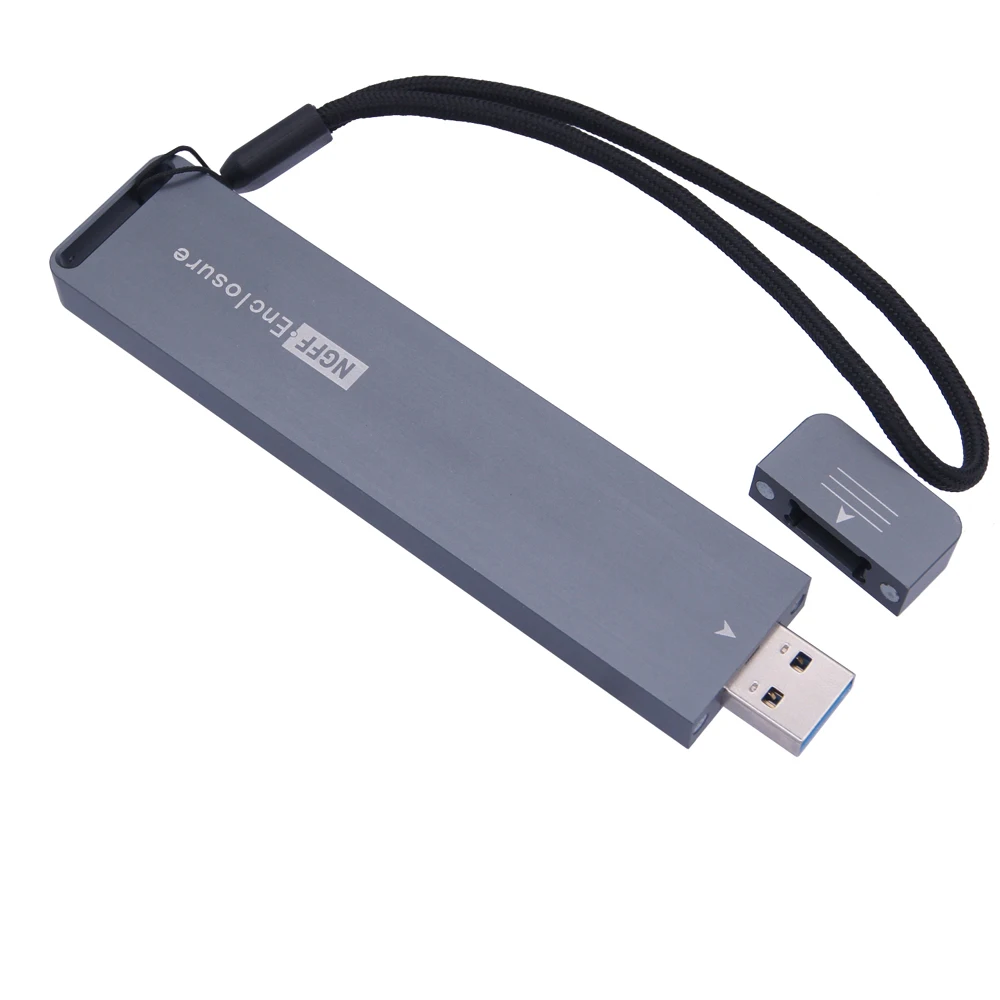 Корпус M2 SSD Футляр NVME M.2 для USB TYPE-A 3 1 адаптер PCIE M Key NGFF SATA B коробка диска чехол |