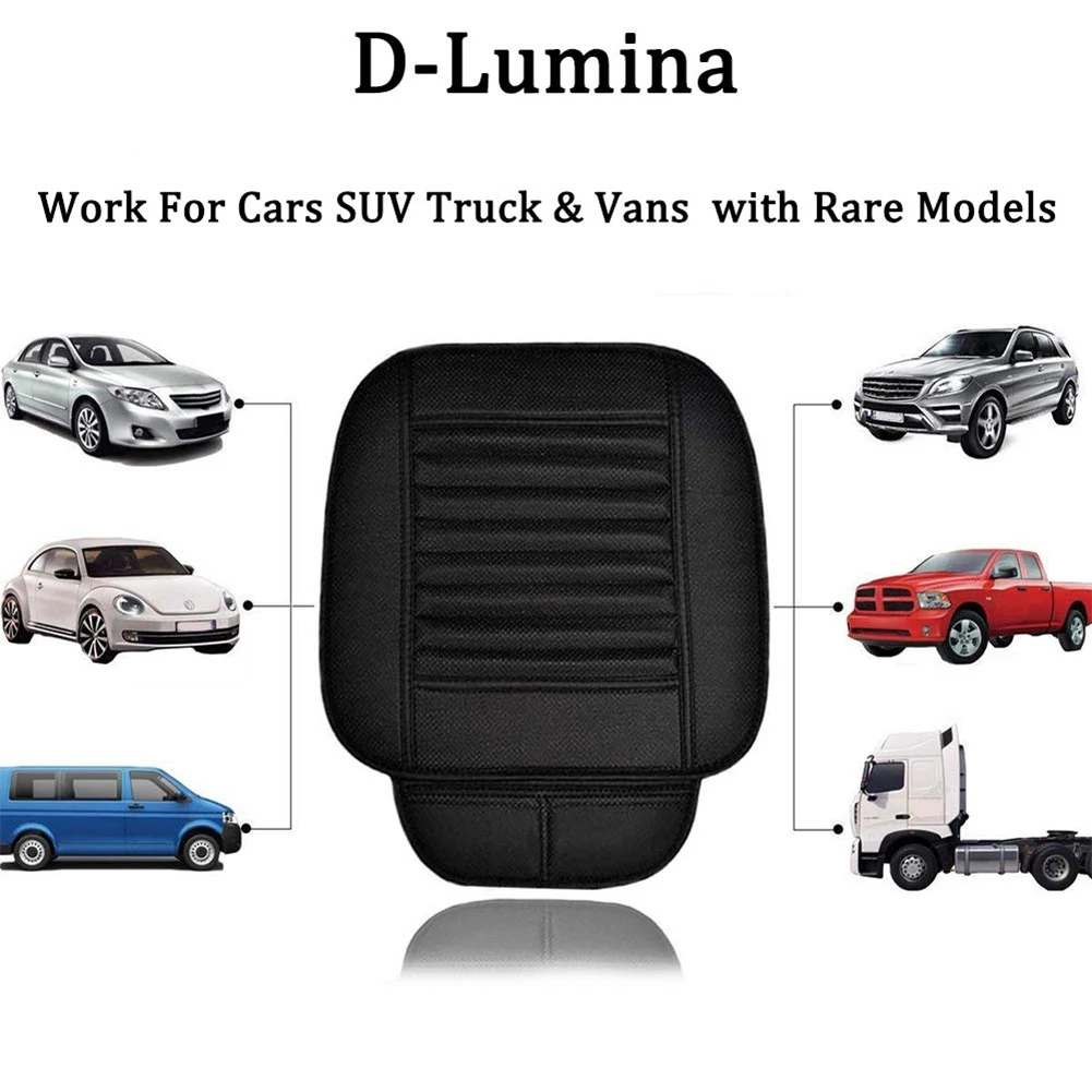 

Universal Car Three-Piece PU Leather Breathable Seat Cushion Car Front And Rear Seat Cover Set Car Seat Cushion Protection Cover