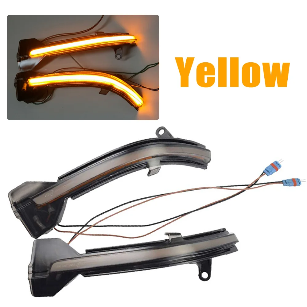 

2pcs LED Dynamic Mirror Indicator Light For BMW 5 6 7 Series F10 F11 F07 F06 F12 F13 F01 F02 Flowing Turn Signal Blinker Lamp