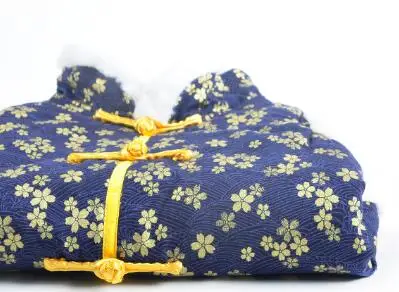 

Factory Price Chinese Spring Festival New Year Winter Designers Dog Pet Clothes Festive Suit Red Cotton Coat