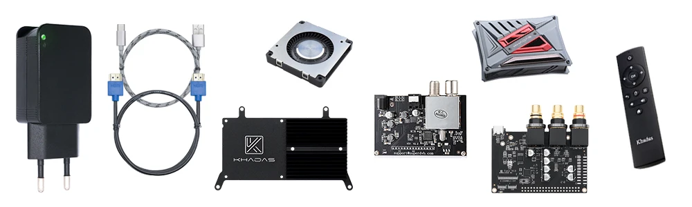 Khadas VIM2 Max одноплатный компьютер с Linux Ubuntu mate 16,04 поддержка DDR4 3 ГБ eMMC 64 ГБ