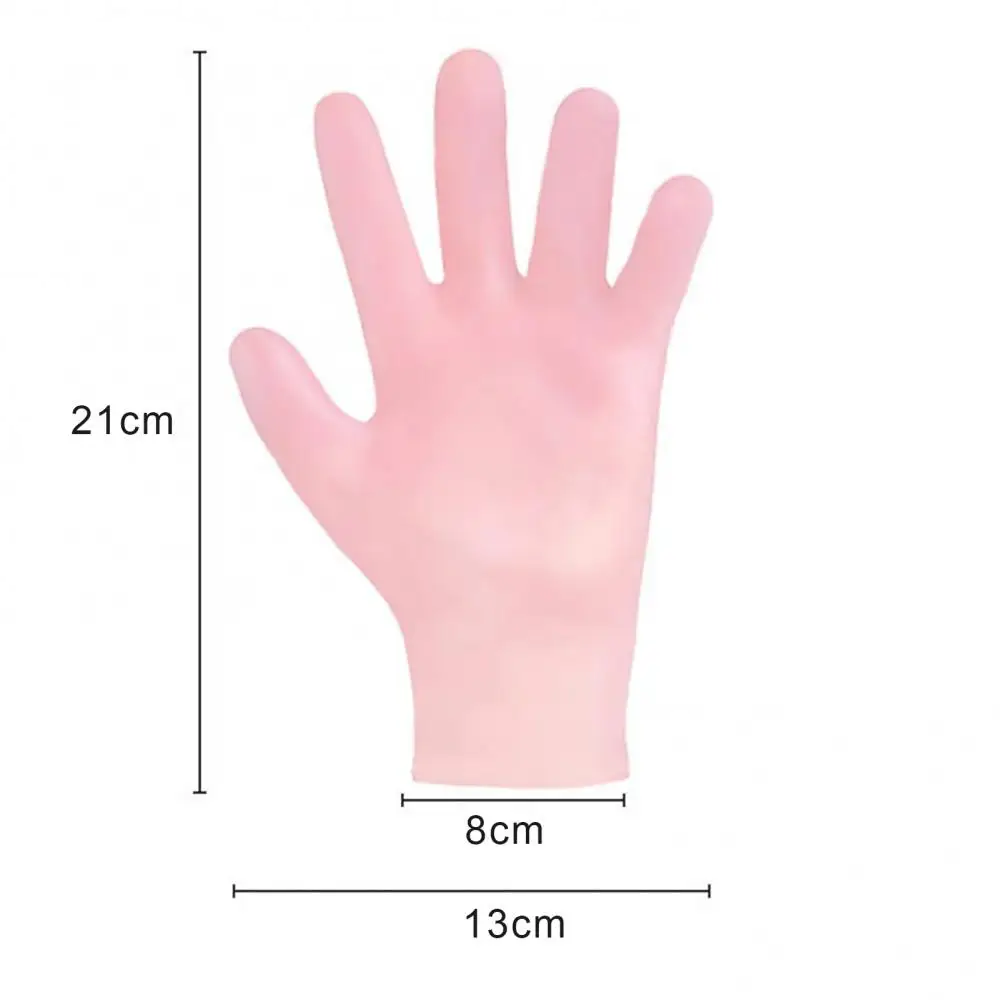 

50% Hot Sale 1 Pair Women Men Moisturizing Skin Care Exfoliating SPA Gloves for Dry Hands
