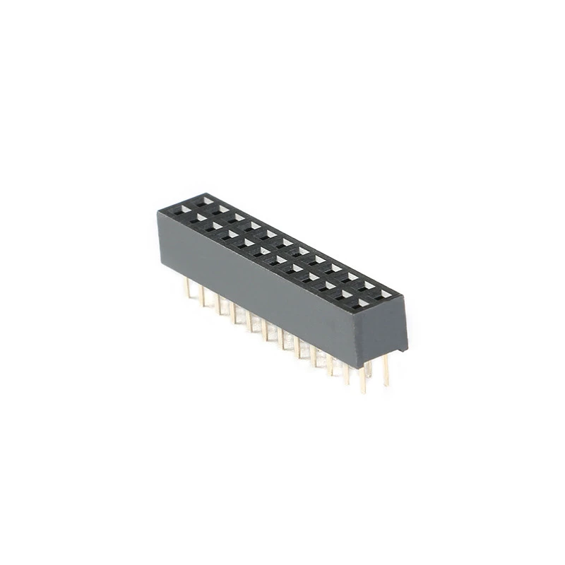 10pcs 2.0mm Double Row Straight Female 2-40P Pin Header Socket Connector 2x2/3/4/5/6/7/8/9/10/12/14/15/20/25Pin | Электронные