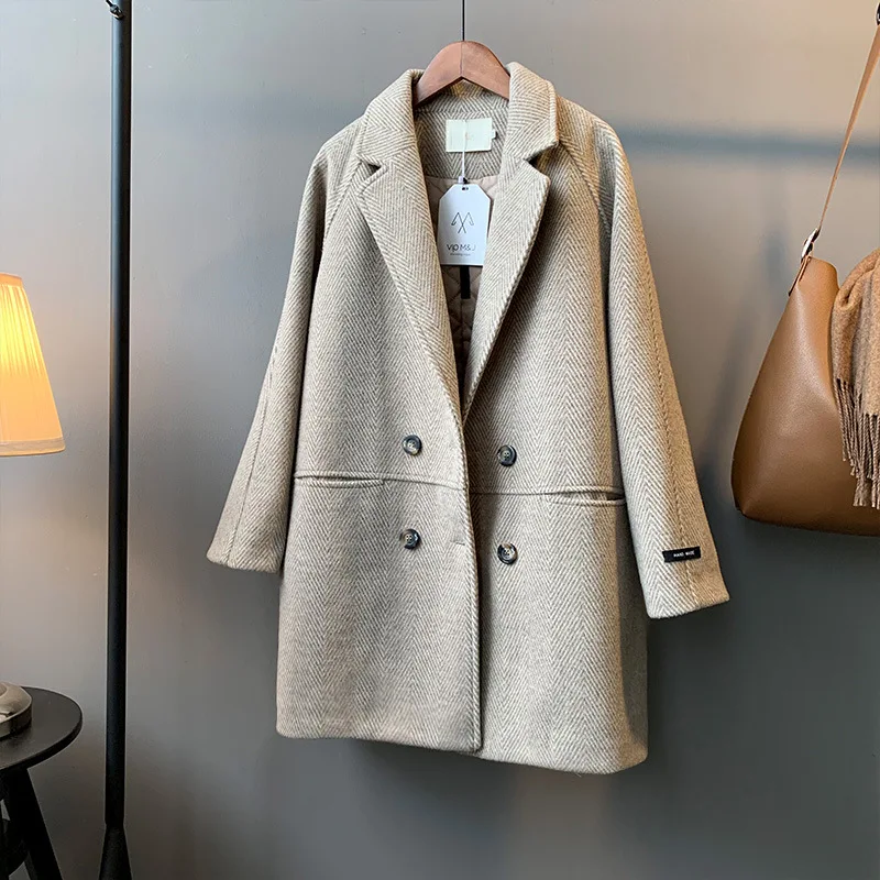 Женская однотонная теплая верхняя одежда на осень и зиму повседневная куртка