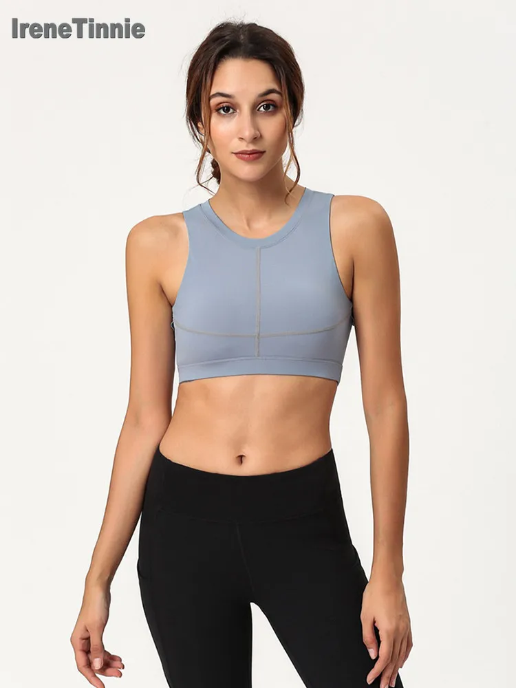 Женская дышащая майка Irene Tinnie для фитнеса тренировок в тренажерном зале