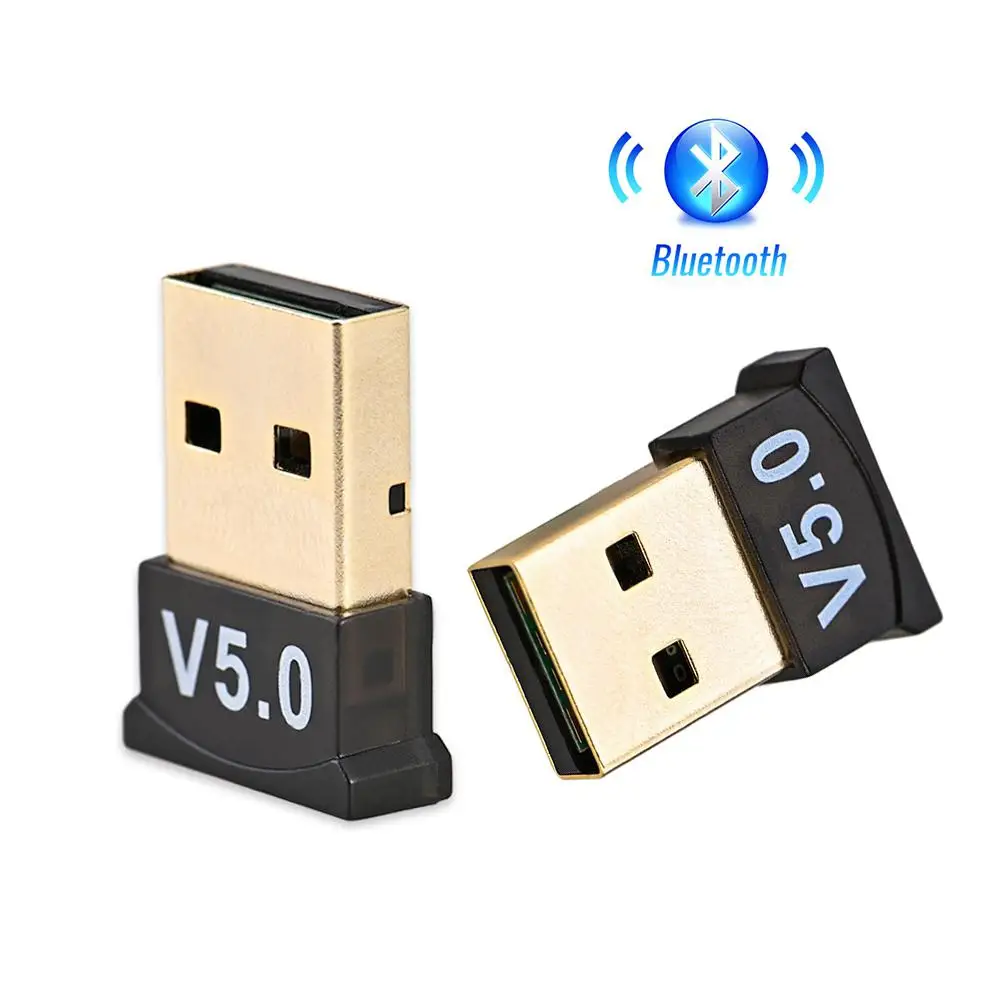 Adaptador inalámbrico USB compatible con Bluetooth 5,0, Dongle, receptor de sonido de...