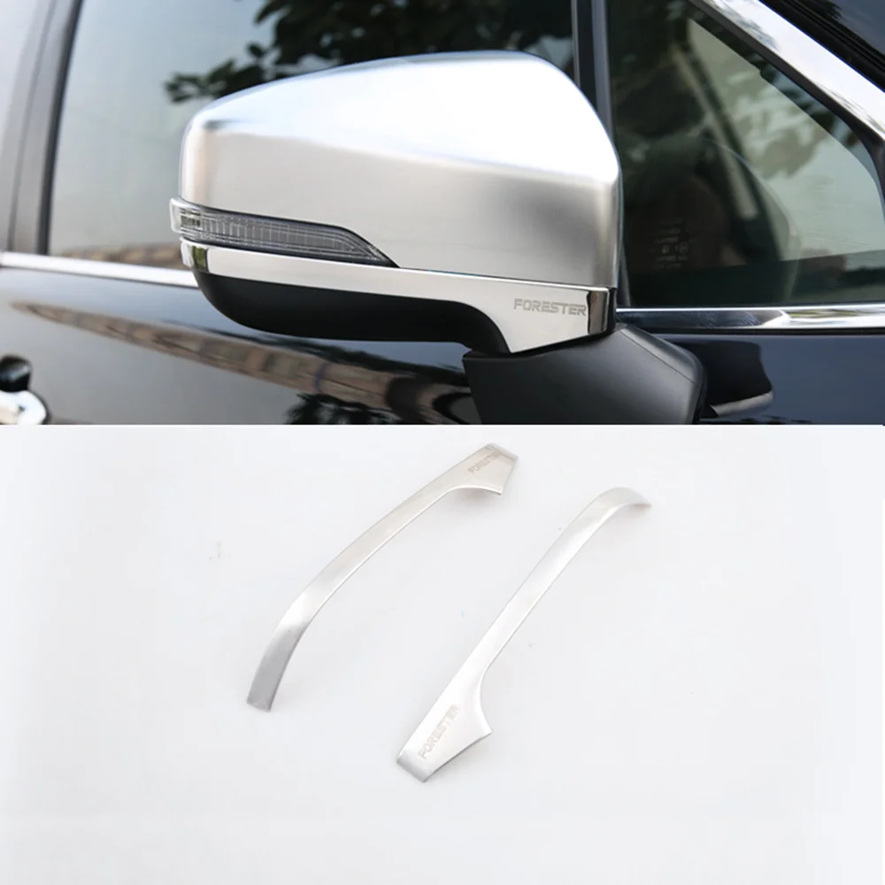 Отделка бокового зеркала заднего вида молдинговый чехол украшение для Subaru Forester