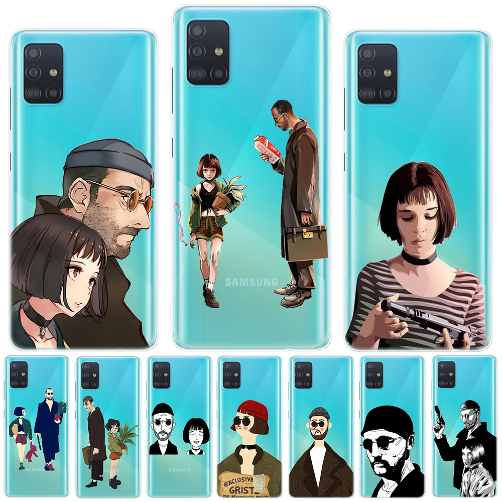 Leon Matilda Натали Портман силиконовый чехол для Samsung Galaxy A01 A51 A71 A81 A91 S20 Plus Ultra Note 10 Lite Pro