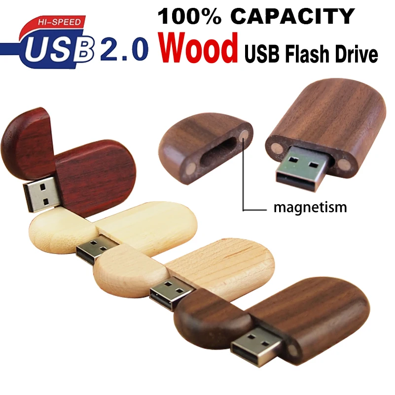

USB stick 2.0 High speed wooden Personal LOGO customer pendrive 8GB 16GB 32GB 64GB usb Flash Drive pen drive U disk wedding gift