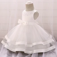 2021 summer christening dress for baby girl dresses party and wedding baptism newborn girl clothes first birthday princess dress