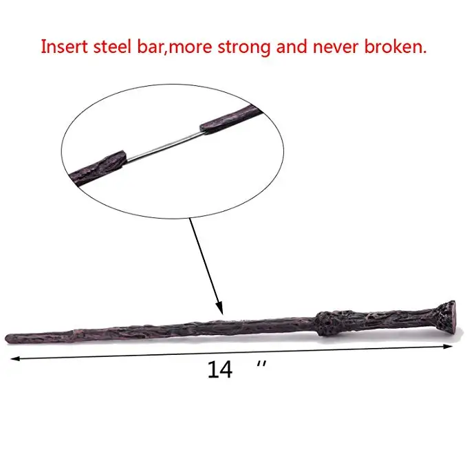 Металлическая волшебная палочка Поттера косплей смерти священный подарок