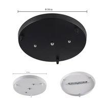 3 heads ceiling mounted base accessories for pendant hang light droplight canopy plate chandelier dining room lighting accessory